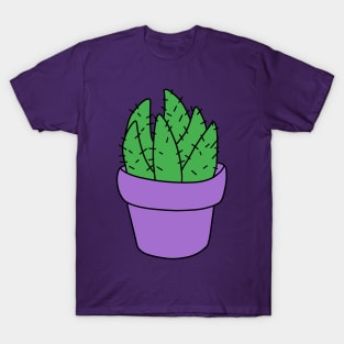 Purple Pot Succulent T-Shirt